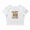 funny cat Crop Top