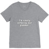 silently correcting your grammar V-Neck Tee