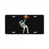 astronaut basketball planet License Plate