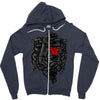 blossom Zipper Hoodie