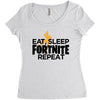 Fortnite Women's Triblend Scoop T-shirt