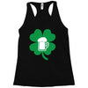 drink and irish Racerback Tank