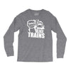 i like trains Long Sleeve Shirts
