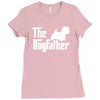 the dogfather west highland white Ladies Fitted T-Shirt