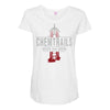 chemtrails Maternity Scoop Neck T-shirt