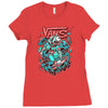 off the wall Ladies Fitted T-Shirt