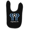 argentina 78 world cup 1978 retro football Baby Bibs