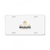 Wildlife Camping License Plate