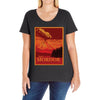 visit mordor Ladies Curvy T-Shirt