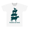 friends not food. All Over Men's T-shirt