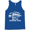 all i caught was this crappie fish Tank Top