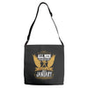 All Men Are Created Equal But Only The Best Are Born In January Adjustable Strap Totes