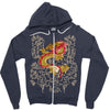circuit dragon Zipper Hoodie