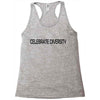 celebrate diversity Racerback Tank