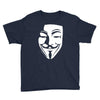 v per vendetta face film horror cinema&amp;tv Youth Tee