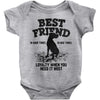 Best Friend Great Dane Baby Bodysuit