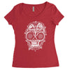 dead head Women's Triblend Scoop T-shirt