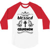 I Am One Blessed Grandmom 3/4 Sleeve Shirt