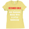 December Girls Ladies Fitted T-Shirt