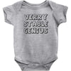 verry stable genius Baby Onesie