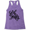 girl gang 2 Racerback Tank