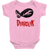 diabolik fumetto manga Baby Onesie