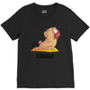 yoga pug exhale V-Neck Tee