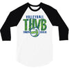 volleyball thvb tampa high 3/4 Sleeve Shirt