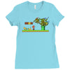 revenge of the turtles Ladies Fitted T-Shirt