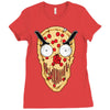 pizskull Ladies Fitted T-Shirt