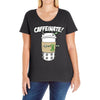 caffeinate! Ladies Curvy T-Shirt
