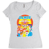 jamie and the magic torch cult funny retro Women's Triblend Scoop T-shirt