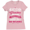 they call me grandma partner in crime. Ladies Fitted T-Shirt