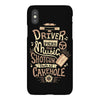 driver picks the music iPhoneX