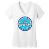 breaking bad a1a car wash Women's V-Neck T-Shirt