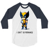 i don't do mornings 3/4 Sleeve Shirt
