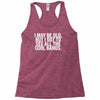 i may be old but ... see all the cooll bands Racerback Tank
