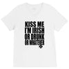 kiss me i'm irish or drunk or whatever t shirt st patricks day funny t V-Neck Tee