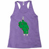 rude zombie Racerback Tank