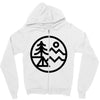 camp bold (for light) Zipper Hoodie