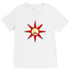 praise the screaming sun V-Neck Tee