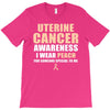 Uterine Cancer Awareness I Wear Peach For Some Special To Me T-Shirt