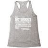 The Notorious, Undisputed World Champion Racerback Tank