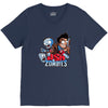 ash vs zombies V-Neck Tee