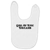 Girl Of Epic Dreams Baby Bibs