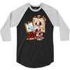 triple beagle portrait 3/4 Sleeve Shirt
