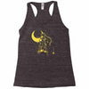 the moon Racerback Tank