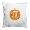 pumpkin pi Throw Pillow