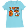 zero fox Ladies Fitted T-Shirt