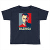 bazinga poster, ideal birthday gift or present Toddler T-shirt